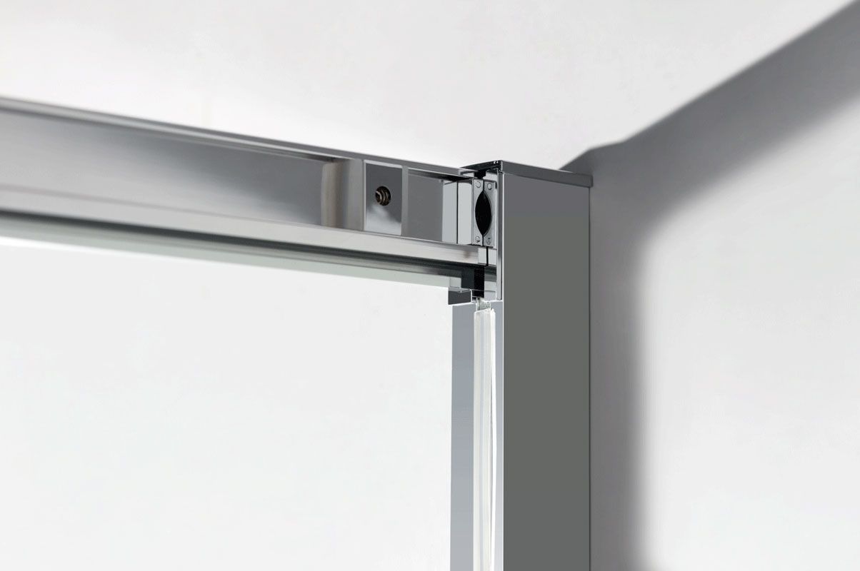 Душевой уголок Scala VSQ-2SC100CL, 1000*1000, хром, стекло прозрачное