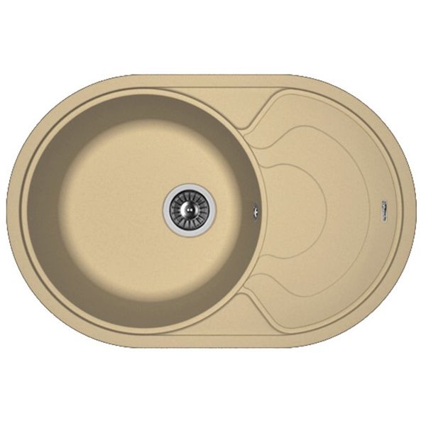 Кухонная мойка Florentina Родос-760 Антрацит