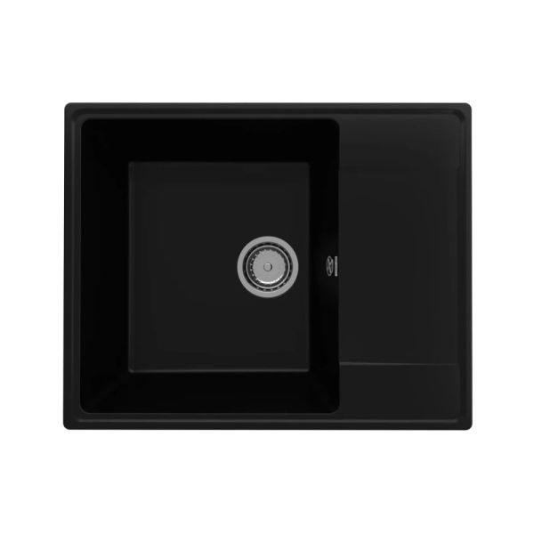 Кухонная мойка Ulgran Quartz Prima 605-07, уголь