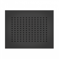 BOSSINI DREAM-RECTANGULAR  Верхний душ 470 x 370 mm, цвет: черный матовый