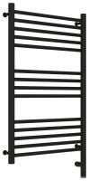 Полотенцесушитель электрический "БОГЕМА 3.0" прямая 800х500 / МЭМ правый (Матовый чёрный)