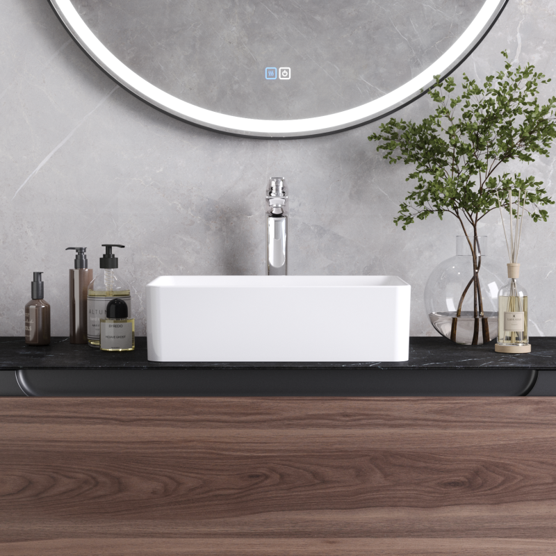 Раковина накладная керамическая CZR-6596, артикул CZR-6596