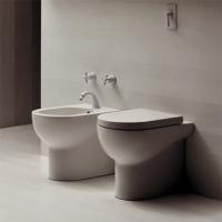 AZZURRA NUVOLA Mini Сиденье для унитаза soft close, цвет белый/хром