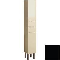 Шкаф пенал SanVit Прима 30 pprim в цвете Ral витые ручки Черный глянец