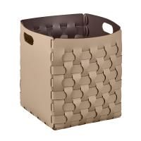 ADJ Корзинка Dubai, 35x35xH40 см., цвет: капучино/шоколад