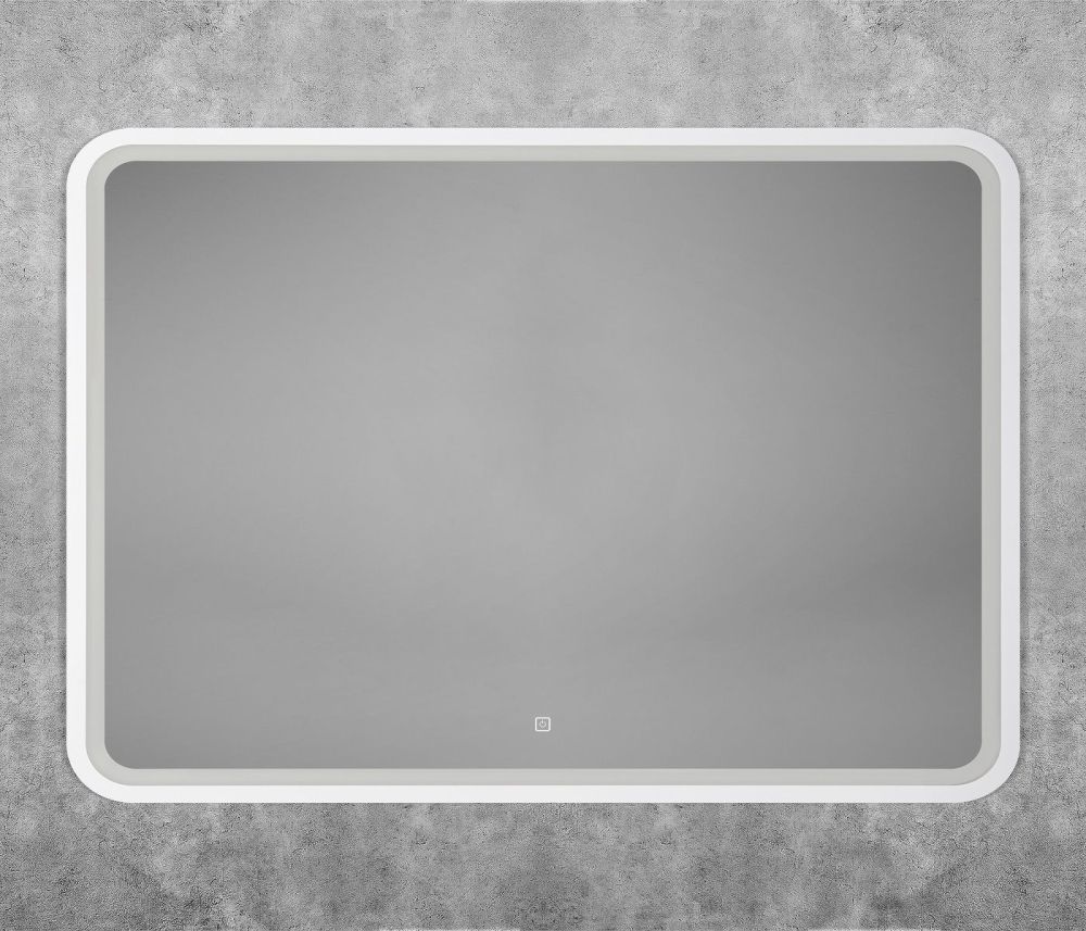 Зеркало с подсветкой "Genova 1000x800" AM-Gen-1000-800-DS-F-White, артикул AM-Gen-1000-800-DS-F-White