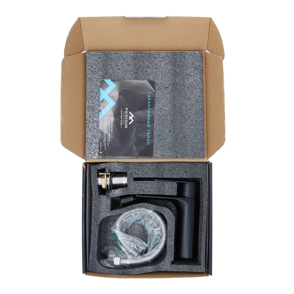 Смеситель для биде FASHUN A5085-7, черный