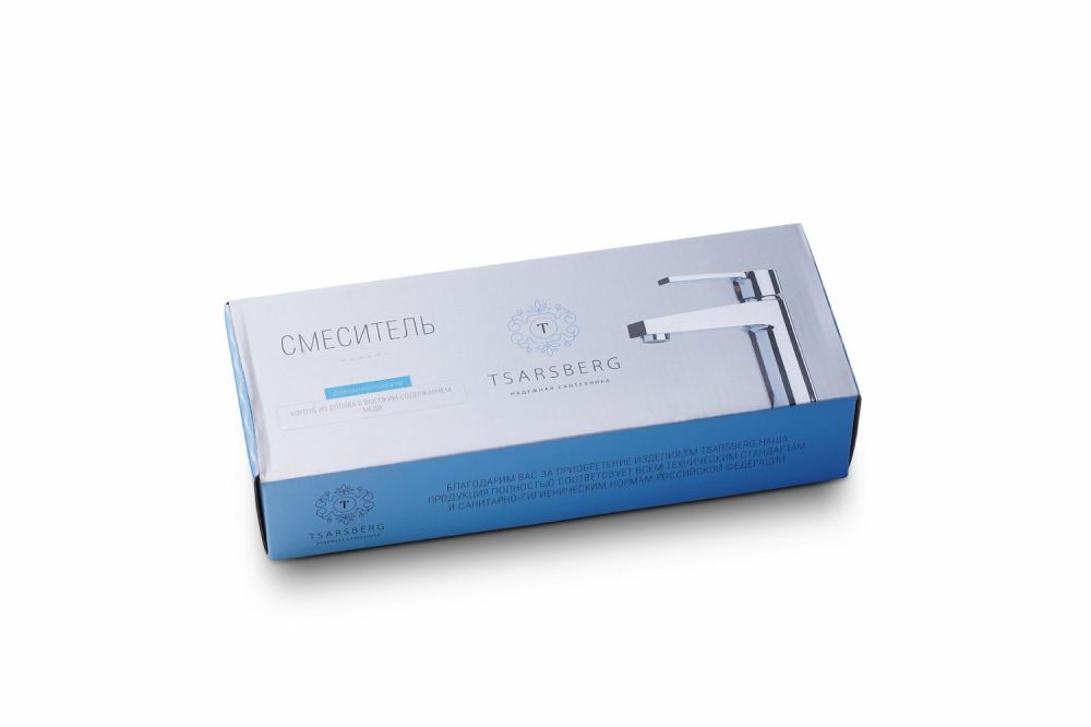 Смеситель для раковины TSARSBERG (TSB-615-1207) тип См-УмОЦБА, См-МОЦБА, артикул TSB-615-1207