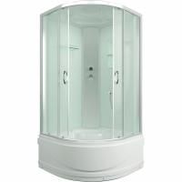 Душевая кабина Erlit Comfort ER3508TP 80x80 задняя стенка Белая стекло матовое Душевая кабина Erlit Comfort ER3508TP 80x80 задняя стенка Белая стекло матовое