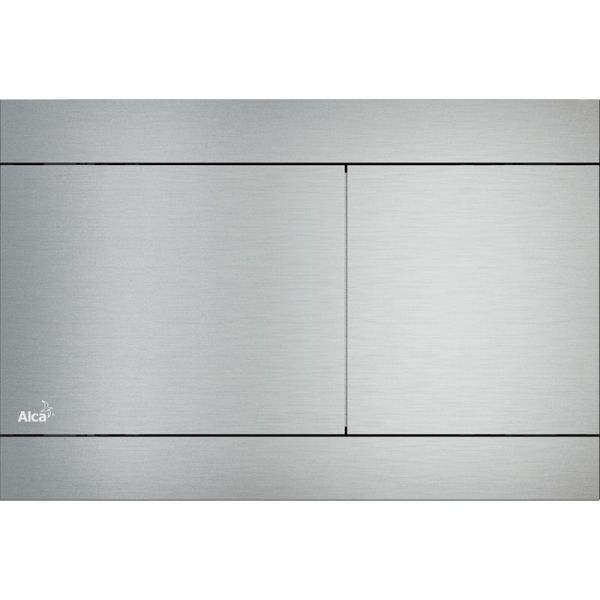 Клавиша смыва Alcaplast Flat Alunox FUN Матовый металл