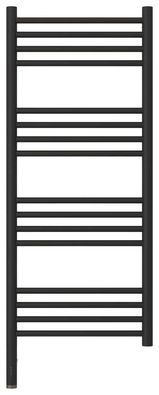 Полотенцесушитель электрический "БОГЕМА 3.0" прямая 1000х400 / МЭМ левый (Тёмный титан муар)