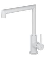 Смеситель для кухни WONZON & WOGHAND, Белый матовый (WW-L1005-MW)