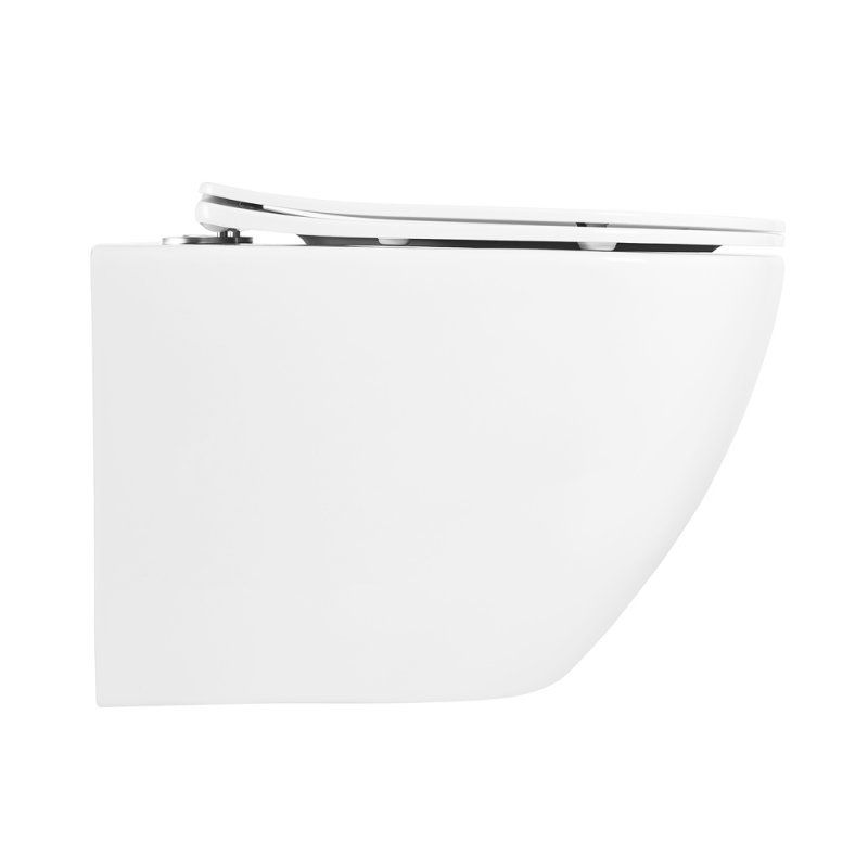 Чаша подвесного унитаза с сиденьем BelBagno UNO BB3105CHR/SC