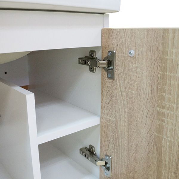 Тумба с раковиной Comforty Рига 60 4142213 подвесная Дуб сонома Тумба с раковиной Comforty Рига 60 4142213 подвесная Дуб сонома