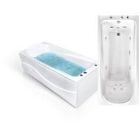 Акриловая ванна Bach Виктория 170x77 система 0