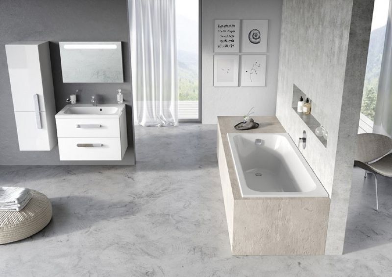 Ванна RAVAK CHROME SLIM (170*75) C741300000 (белый, перелив стандарт.), шт