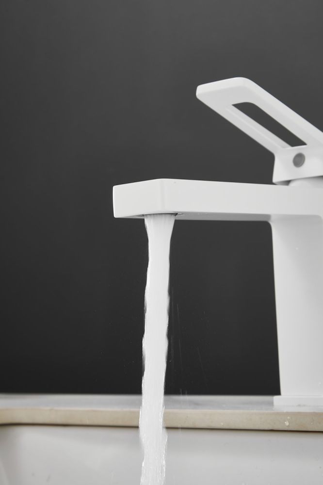 Смеситель для раковины HAIBA цвет: белый (HB10732-8), артикул HB10732-8