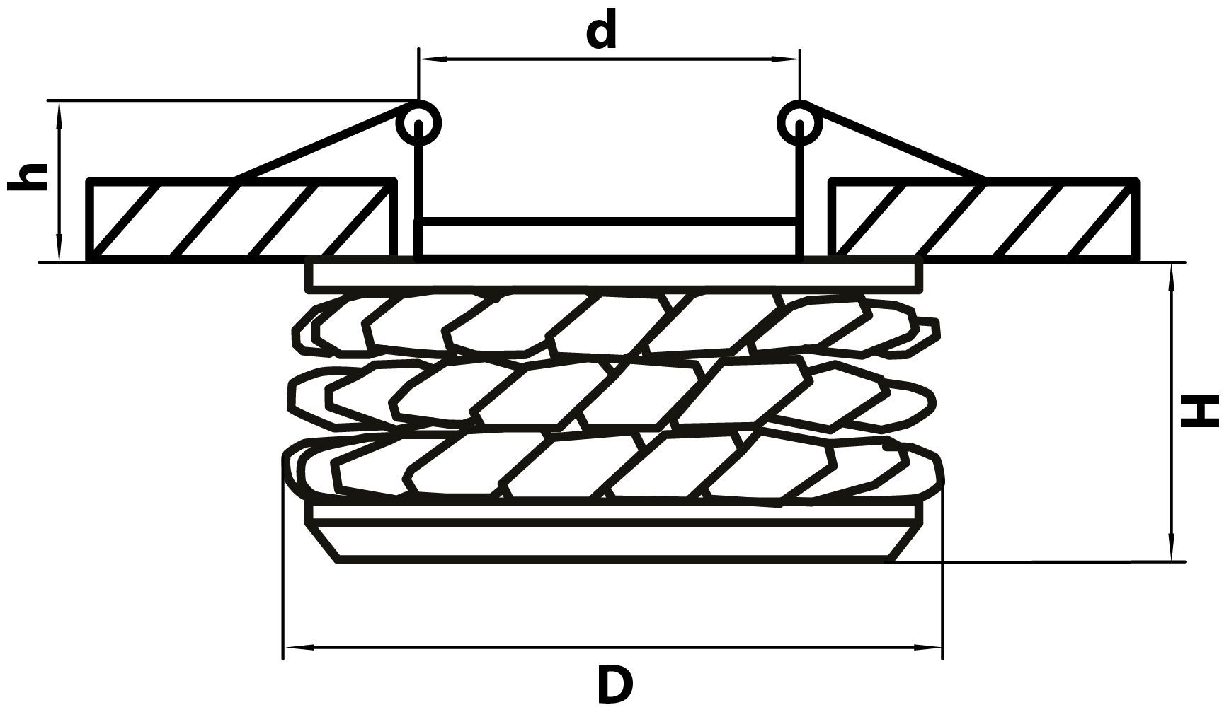Светильник точечный встраиваемый декоративный под заменяемые галогенные или LED лампы Onora Lightstar 031804