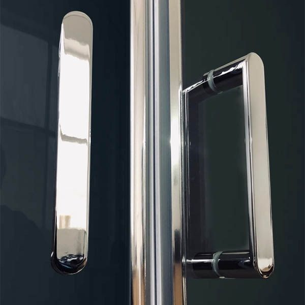 Душевая кабина Royal Bath BP 100х80 RB8100BP6-BT-CH-L стекло прозрачное задняя стенка Черная Душевая кабина Royal Bath BP 100х80 RB8100BP6-BT-CH-L стекло прозрачное задняя стенка Черная