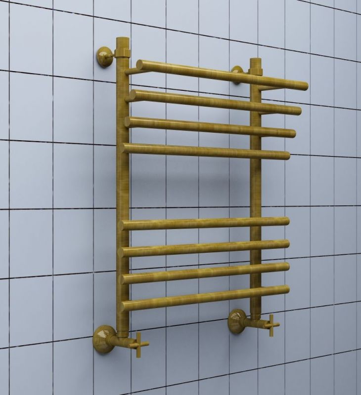 Водяной полотенцесушитель Ника Bamboo ЛБ3 80x40 Хром Водяной полотенцесушитель Ника Bamboo ЛБ3 80x40 Хром