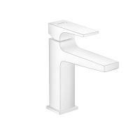 Смеситель для раковины, Hansgrohe, Metropol, тип открывания воды-однорычажный, тип регулирования воды-керамический узел смешивания, отверстия для монтажа-1, высота, мм-184, вынос излива, мм-135, донный клапан-есть, стандарт подвода воды-3/8", цвет-белый м Смеситель для раковины, Hansgrohe, Metropol, тип открывания воды-однорычажный, тип регулирования воды-керамический узел смешивания, отверстия для монтажа-1, высота, мм-184, вынос излива, мм-135, донный клапан-есть, стандарт подвода воды-3/8", цвет-белый м