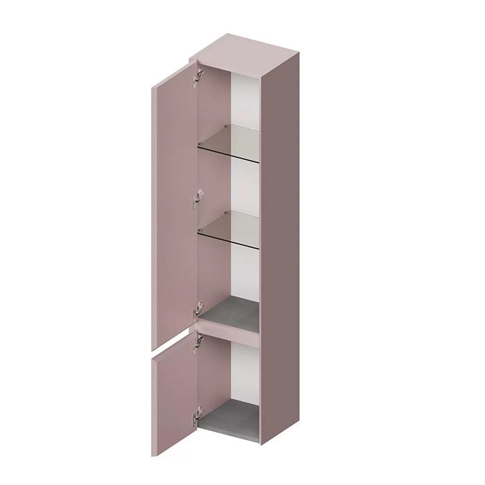 Пенал CUBO подвесной левый 165, мальва матовый