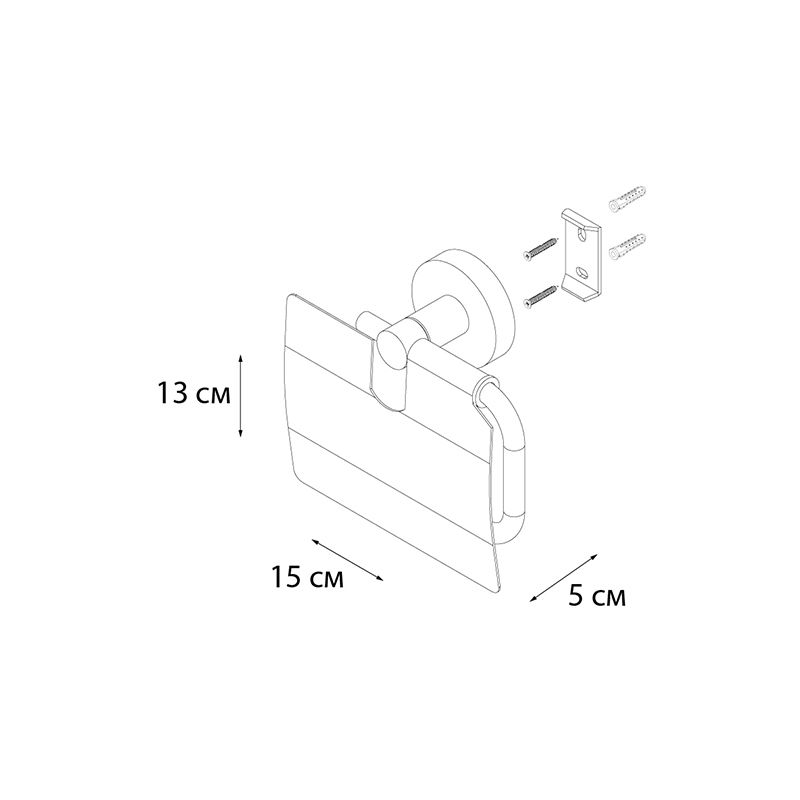 Держатель для туалетной бумаги FIXSEN COMFORT    GOLD FX-87010, золото матовое, артикул FX-87010