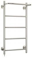 Электрический полотенцесушитель СТИЛЬЕ "Формат 30 Л" 800х400 (Полка + 4) П16 (Без покрытия)