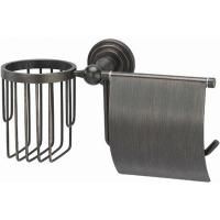 Держатель туалетной бумаги и освежителя воздуха WasserKRAFT Isar K-7359 Темная бронза