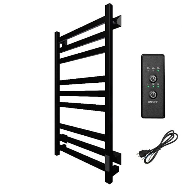 Полотенцесушитель электрический (лесенка) Тругор Пэк сп 21 кв 80х50 см, черный