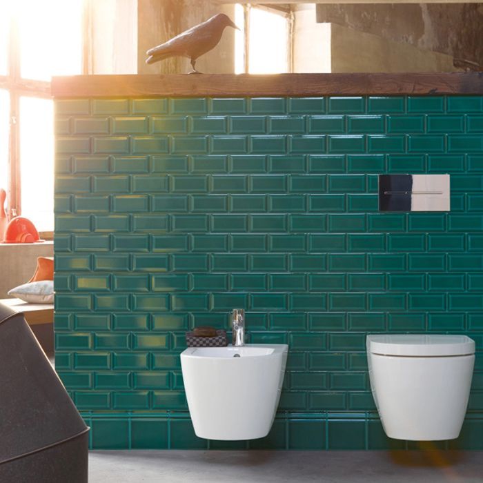 Duravit ME by Starck Биде подвесное &quot;компакт&quot; с перел., с 1 отв. под смес., вкл. крепление Durafix, 370x480мм, с покрытием WonderGliss Цвет: Белый