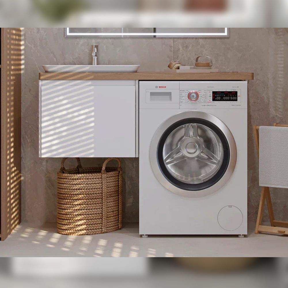 Тумба под раковину подвесная Velvex Klaufs tp.KLA.56.1Y, 55 см, артикул tp.KLA.56.1Y