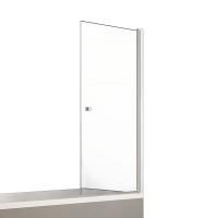 Шторка для ванны NEW TRENDY NEW SOLEO 80 см P-0066 (хром)