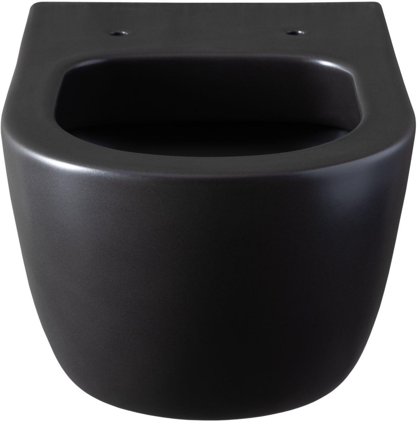 Чаша подвесного унитаза Allen Brau Priority 4.31001.31 черный матовый