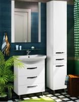 Тумба под раковину АКВАТОН АРИЯ Н 59,4 1A123401AA010 (напольная, белый глянец), шт