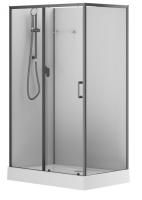 Душевая кабина Aquanet Passion EVO 120L Black 120x80 Душевая кабина Aquanet Passion EVO 120L Black 120x80