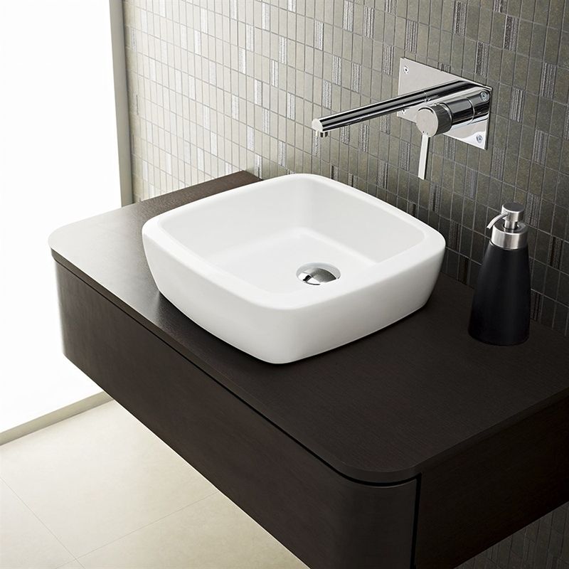 Раковина-чаша Sanitana UP 39 S10084450400000 Белая