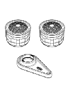 Комплект аэраторов GROHE 5,7 л/мин с резьбой М22 и М24 (40530000)