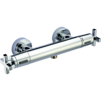 CISAL Barcelona Quad Смеситель термостатический настенный для душа, цвет хром