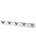 Вешалка с 5 крючками для ванной WONZON & WOGHAND STILL, Хром (WW-6655)