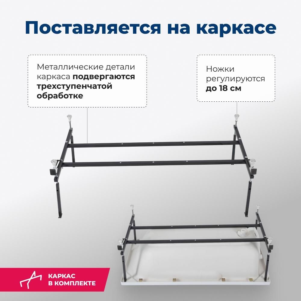 Акриловая ванна Aquanet Extra 150x70 (с каркасом) Акриловая ванна Aquanet Extra 150x70 (с каркасом)