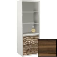 Шкаф пенал SanVit Стайл 32 pstyle с фактурой под дерево подвесной Кедр