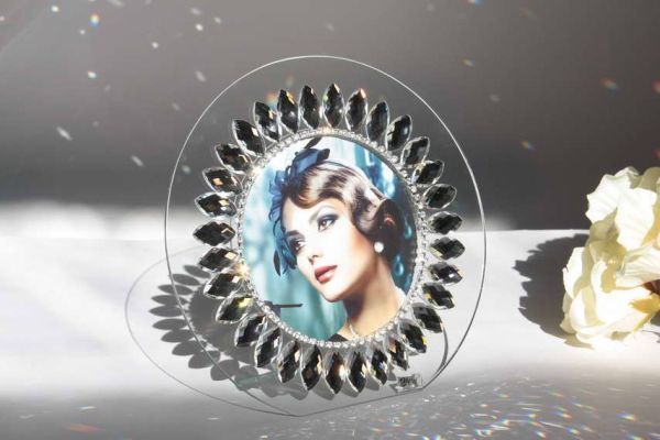 CTF, фоторамка круглая, 25х24 см