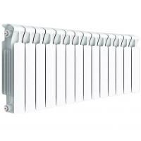 Биметаллический радиатор Rifar Monolit 350 14 секций с боковым подключением