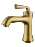 Смеситель для раковины WONZON & WOGHAND, Брашированное золото (WW-88139008-BG)