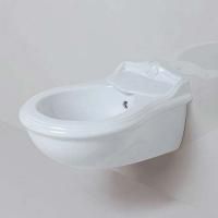 AZZURRA JUBILAEUM биде подвесное 55*40см с 1 отв под смеситель, с креплением KIT2000CF, цвет белый