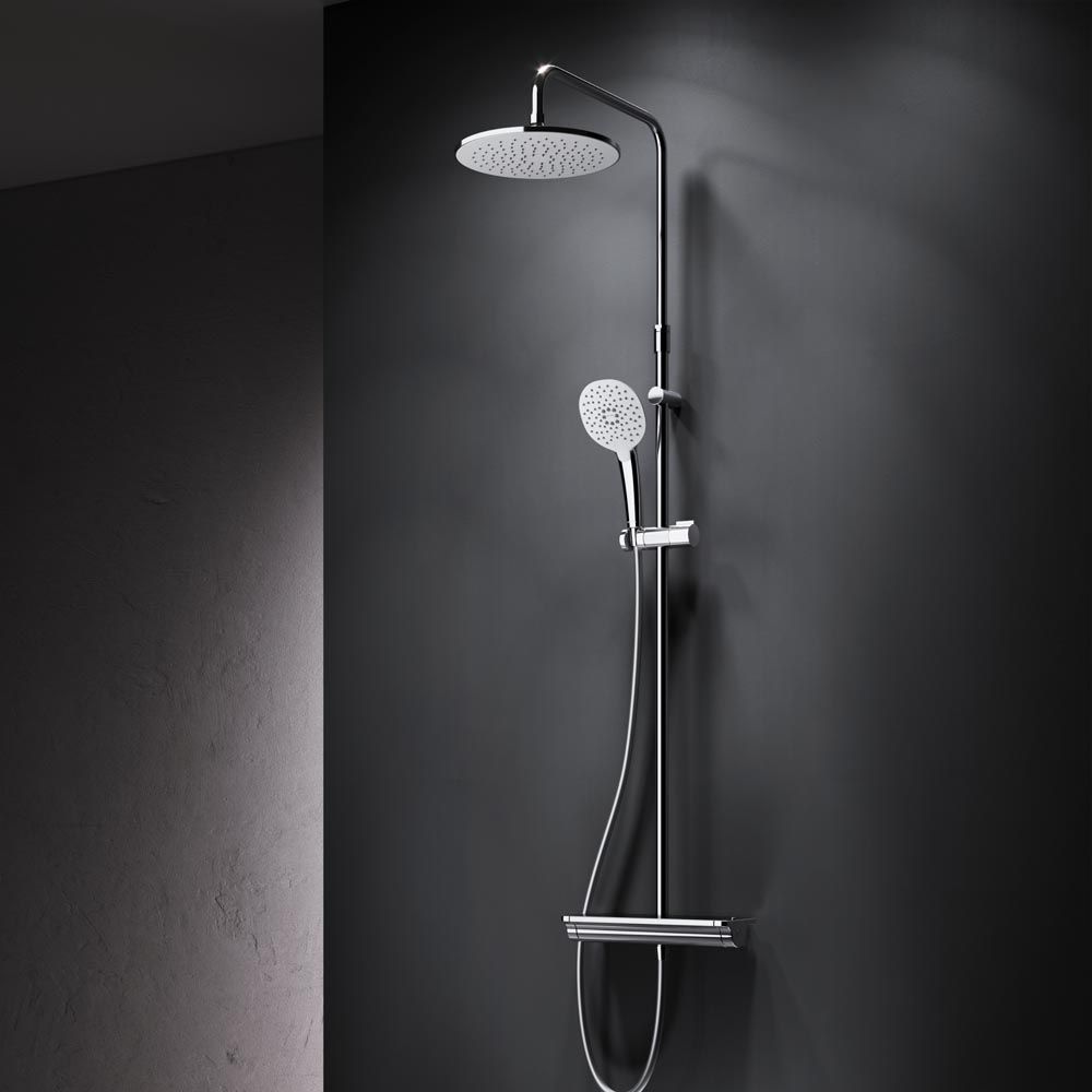 F0770A400 Spirit V2.0 душ.система, набор: смеситель д/душа с термостатом, верхн. душ d 250 мм, ручн. F0770A400 Spirit V2.0 душ.система, набор: смеситель д/душа с термостатом, верхн. душ d 250 мм, ручн.