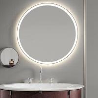 BURGBAD LIN20 Зеркало Ø750х25 мм., LED подсветка 5700K, выключатель, подогрев BURGBAD LIN20 Зеркало Ø750х25 мм., LED подсветка 5700K, выключатель, подогрев