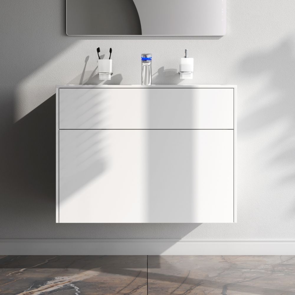 M50AFHX0803WM Inspire V2.0, База под раковину, подвесная, 80 см, 3 ящика, push-to-open, белый матовы M50AFHX0803WM Inspire V2.0, База под раковину, подвесная, 80 см, 3 ящика, push-to-open, белый матовы