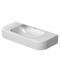 Duravit Happy D.2 Раковина для рук с перел., без отв. под смес., 500x220мм, Цвет: Белый